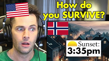 American Reacts to How Norwegians Handle Darkness