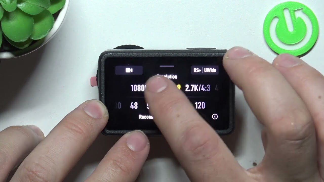 Как настроить разрешение видео на DJI Osmo Action 5 Pro