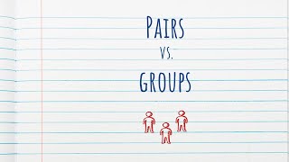 Unpacking (SLA) articles - Episode 13: Pairs vs. Groups