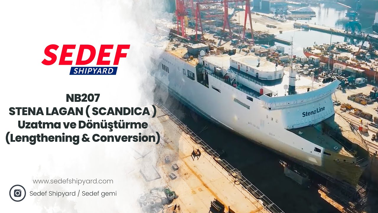 Sedef NB207-Stena Scandica Lengthening&Conversion