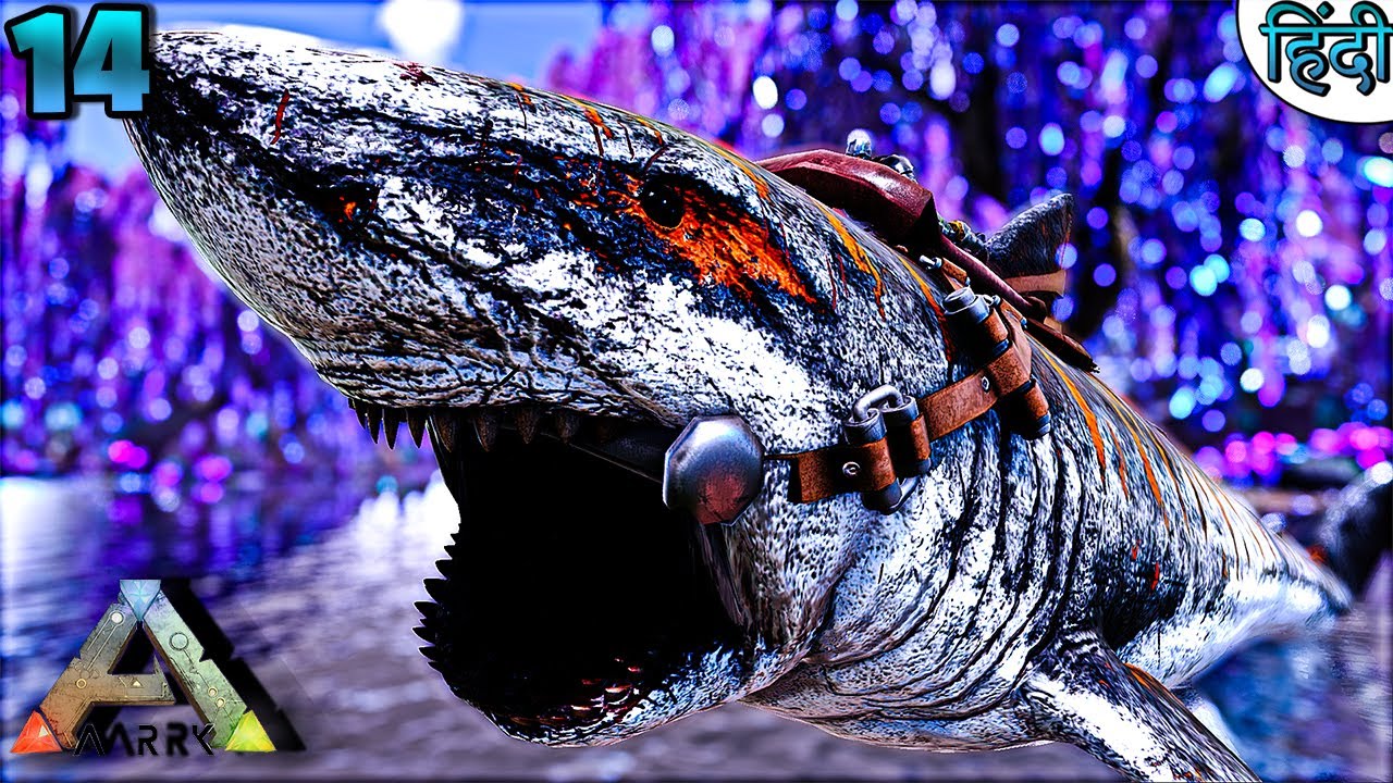 I Found The Flying Shark In My World | ARK Omega Fjordur | ARK SURVIVAL ...