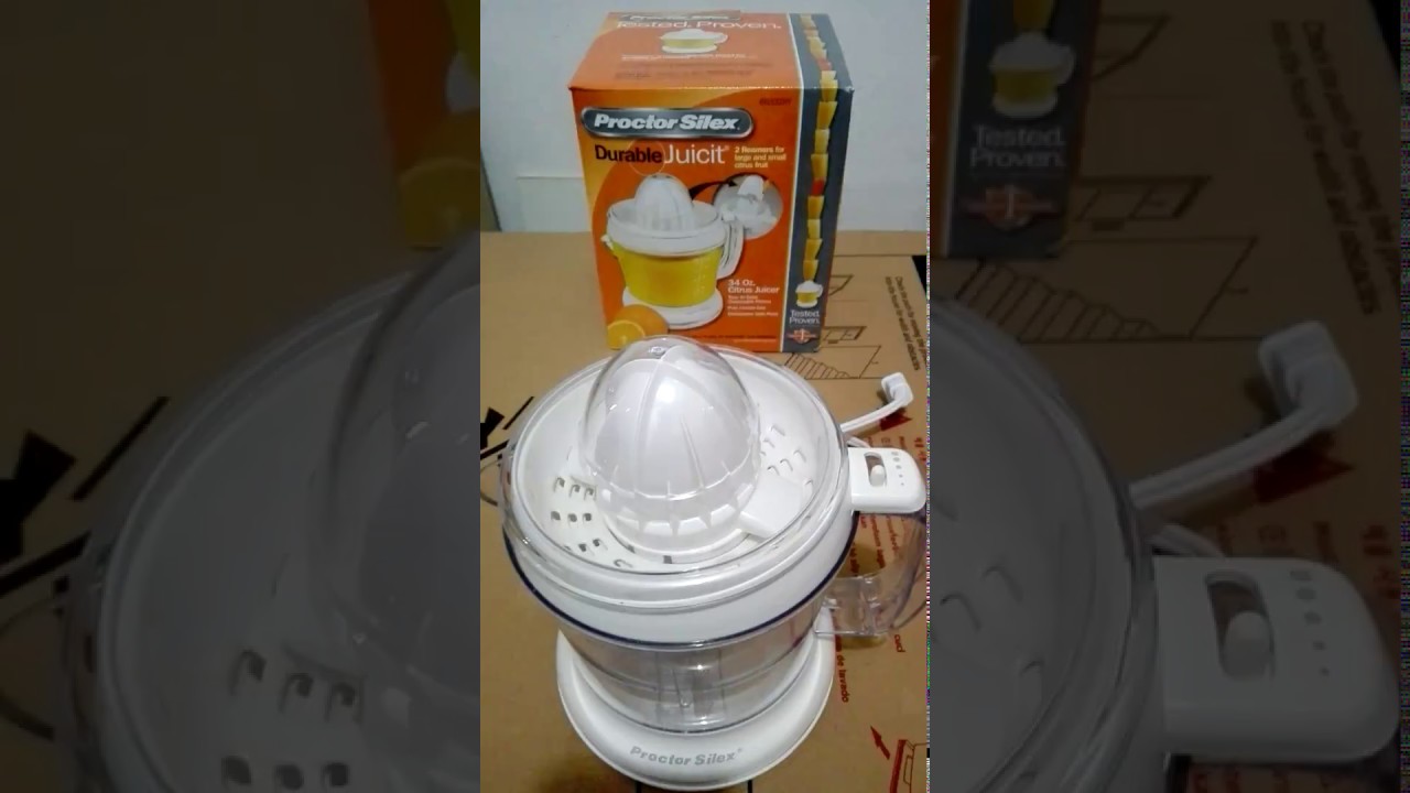Exprimidor de naranja PROCTOR SILEX 66332 / CITRUS JUICER - YouTube