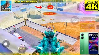 POCO X7 PRO 🔥 CALL OF DUTY MOBILE GAMEPLAY TEST with FPS METER 