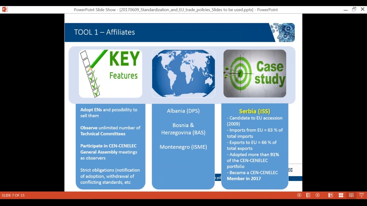 10-10 webinar: Standardization contribution to EU trade policies - YouTube