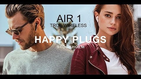Happy Plugs Air1 True Wireless Headphones (Introduction video)