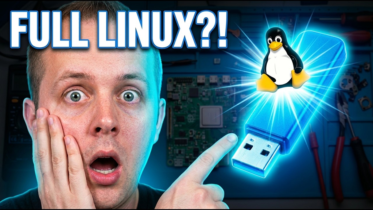This USB Boots FULL Linux Installs - YouTube