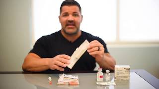 Mixing and Injecting Lyophilized Medications (hCG and Peptides)