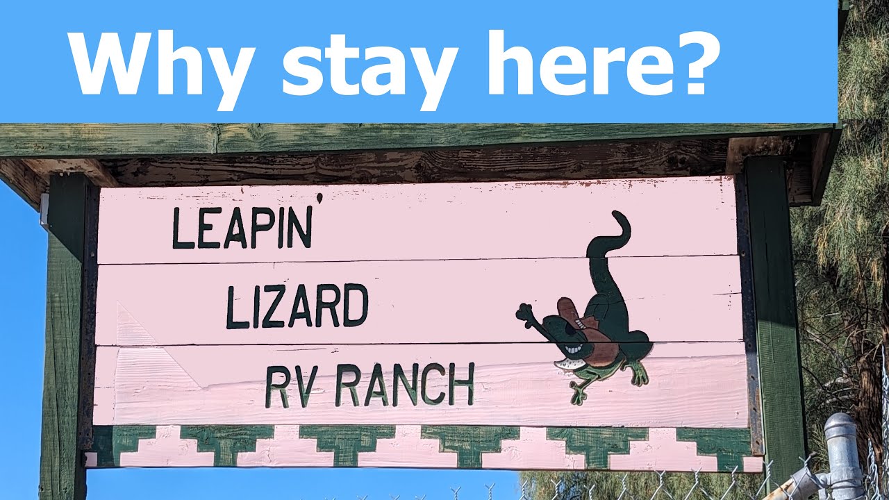LEAPIN' LIZARD RV RANCH | Ocotillo Wells & Borrego Springs | Chili Cook-Off & RV Park Review