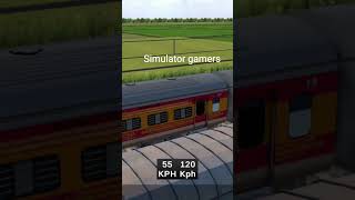Passanger train vs Cargo train #scrrailways #train #railway #trainsim #indianrailways #gaming