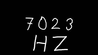 7023 hz
