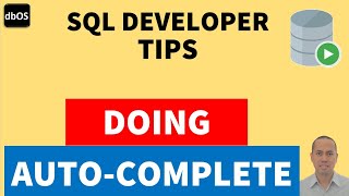 Auto complete in SQL Developer