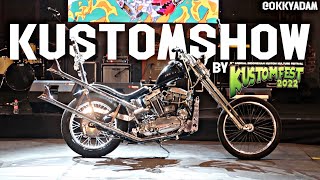 Kedux Garage, Ams Garage, Imagineering Customs, Wheelrust Garage Kustomshow At Kustomfest 2022