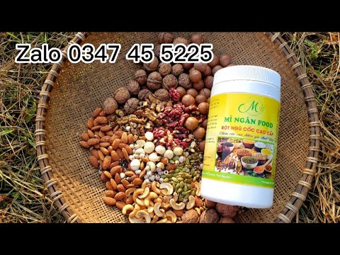 Cách Pha Bột Ngũ cốc dễ dàng, thơm ngơn không bị vón cục