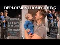 DEPLOYMENT HOMECOMING | MILITARY WIFE VLOGS