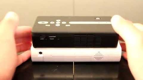 3M MP225 and AAXA P4X Input Comparison