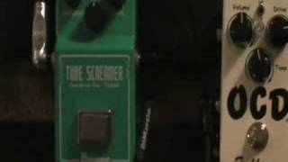 Pedal review of TS-808 & Fulltone OCD