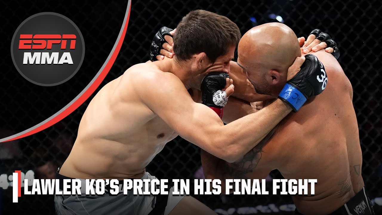 Robbie Lawler ends his career with 1st-round KO of Niko Price at UFC 290 ESPN MMA
