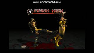 Mortal Kombat Armageddon Wii Scorpion Ultimate Fatality 3