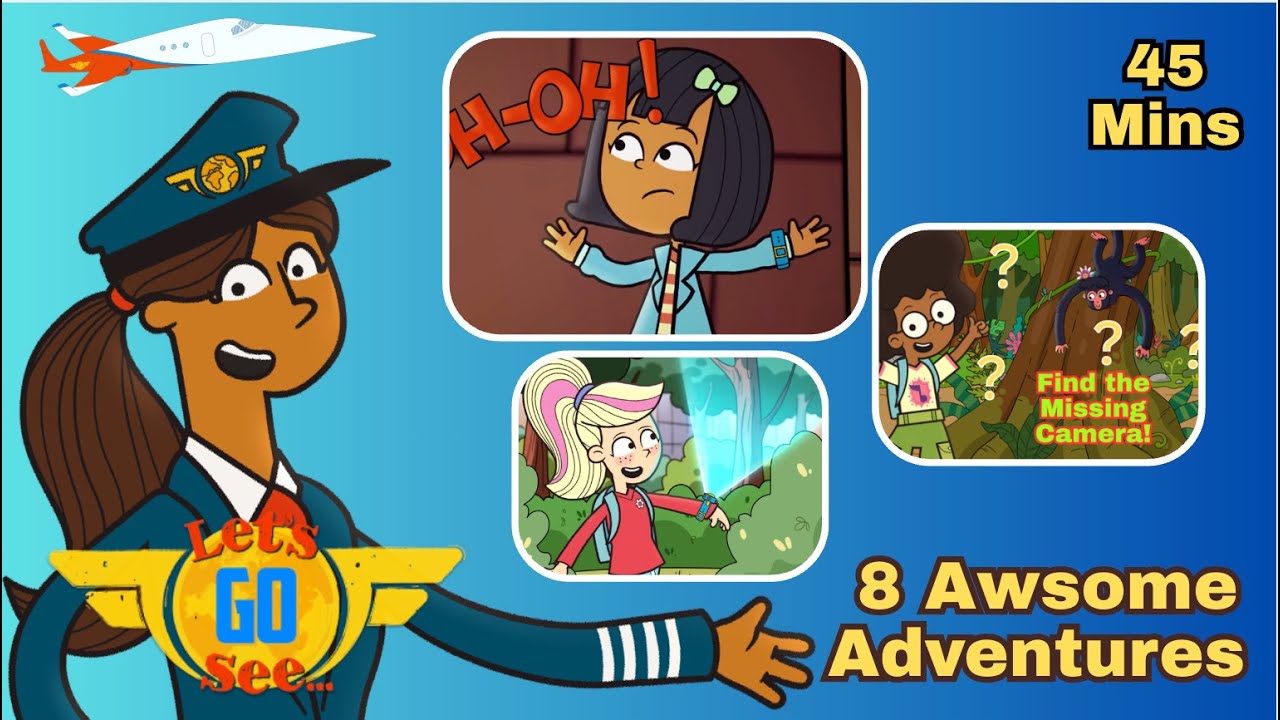 🗺️ Explore the Amazon Rainforest | ✈️ Let's Go See Full Episodes Compilation 👨‍✈️