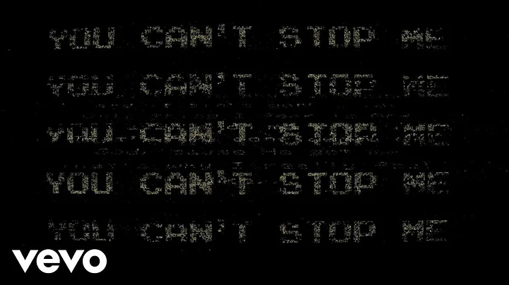 Andy Mineo - You Can't Stop Me (Lyric Video)