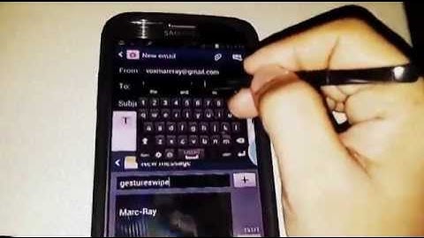 Galaxy Note 2 Multi-View/Swipe and Movable Keyboard
