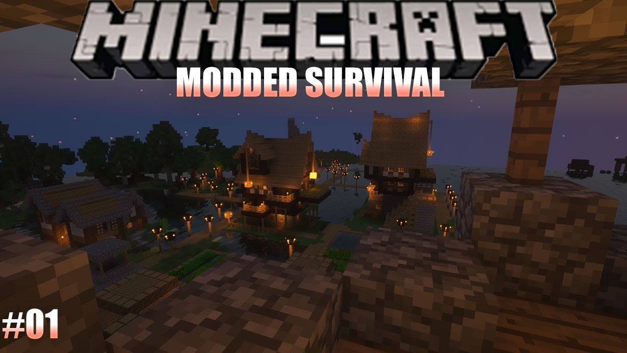 Minecraft Modded Survival EP 1 - YouTube