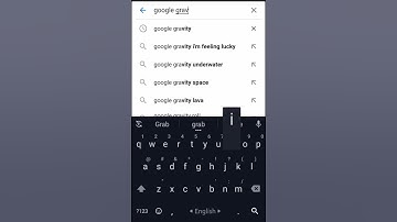 google gravity. google magic. try it now !! 😱