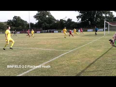 BINFIELD FC TV   BINFIELD 3 2 Flackwell Heath   Uhlsport Hellenic Premier Div   12 09 01 - YouTube
