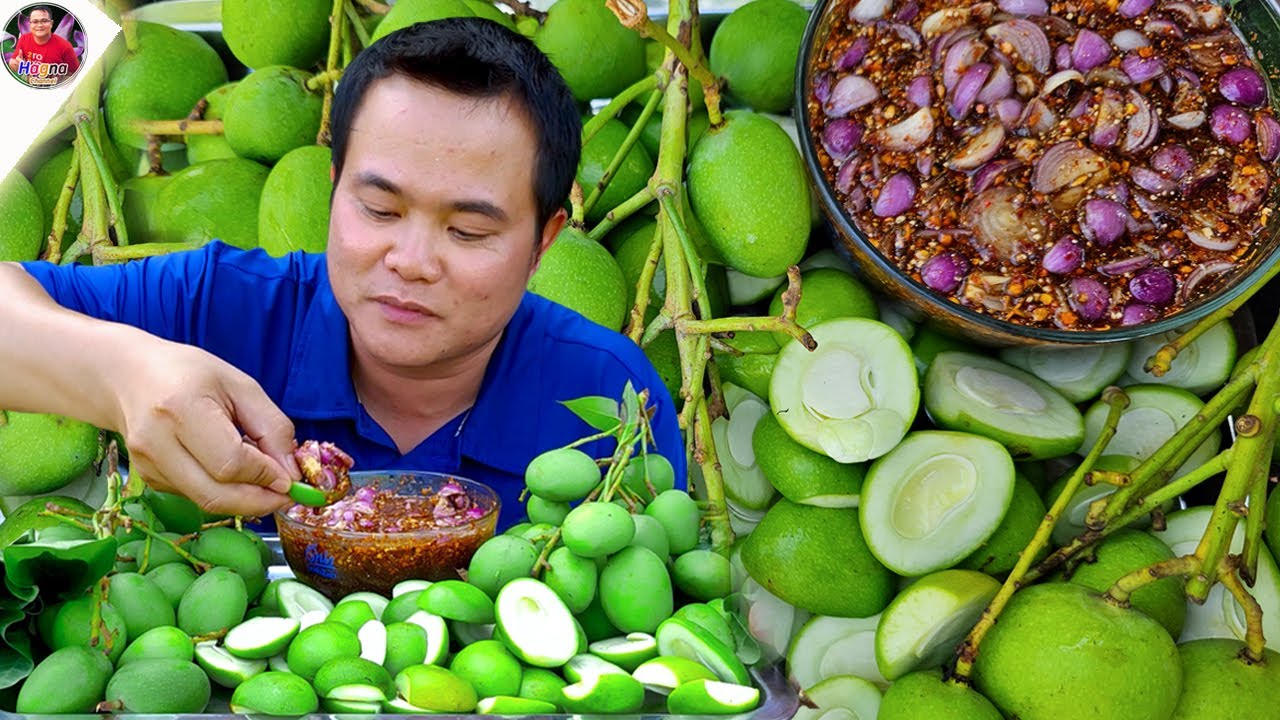 มะม่วงเบาแจ่วปลาร้า เปรี้ยวจี๊ดจ้าด กรอบๆ แกล้มผักนางเลิศแซ่บจ้วดสะใจ