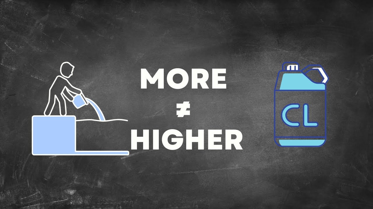 Почему повышение концентрации хлора не решает проблему низкого остаточного содержания хлора