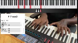 Slip Slide Jazz Chords - Piano Tutorial