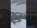 Snowfall at high-altitude of Skardu Valley Gilgit baltistan north pakistan. #travel #nature #love