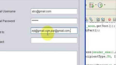 Multimail Attachment using Javamail- Part 4