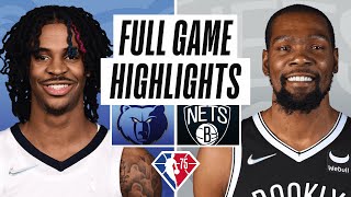 Game Recap: Grizzlies 118, Nets 104 Game Recap: Grizzlies 118, Nets 104