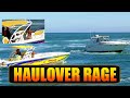 BOAT ADRIFT !! HAULOVER RAGE IN HEAVY TRAFIC !! BOAT ZONE