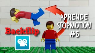 COMO HACER UN BACKFLIP EN STOPMOTION CON UNA FIGURA DE LEGO. APRENDE STOPMOTION #6