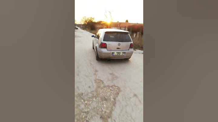 Golf 4 1.9 tdi 110 Straight pipe