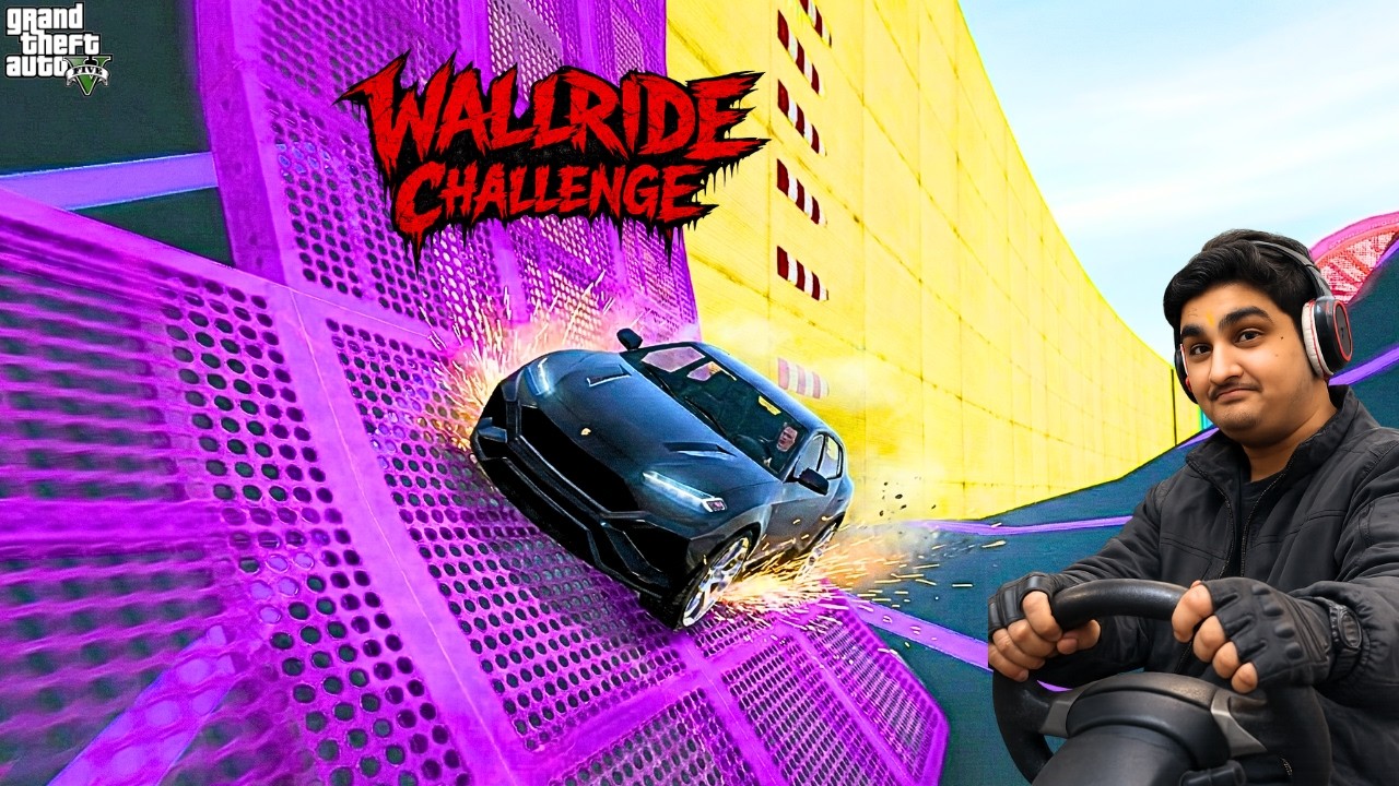 90.9876% IMPOSSIBLE🤫 LAMBORGHINI URUS WALLRIDE PARKOUR CHALLENGE🔥