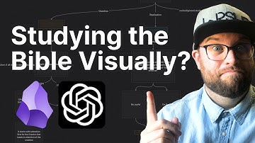 Bible Study Workflow in Obsidian Canvas: Real-Time Note Linking