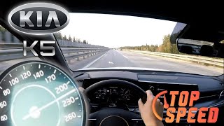 Kia K5 Optima - Top Speed [Through Speed Limit]