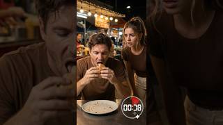 He Took On the 5-Pound Monster Burger for $100! 😱🍔💵 #Shorts