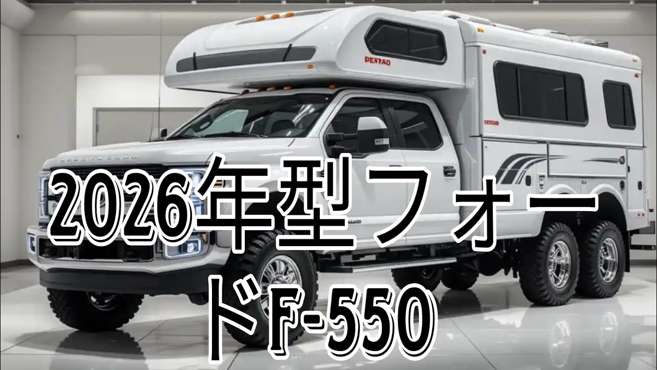 2026 Ford F-550 6x6 Overland Camper – The Ultimate Off-Grid Adventure ...