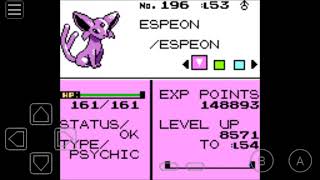 Getting Espeon In Pokemon Crystal D Silver Details In Description