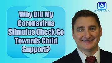 Why Did My Coronavirus Stimulus Check Go Towards Child Support | Learn About Law