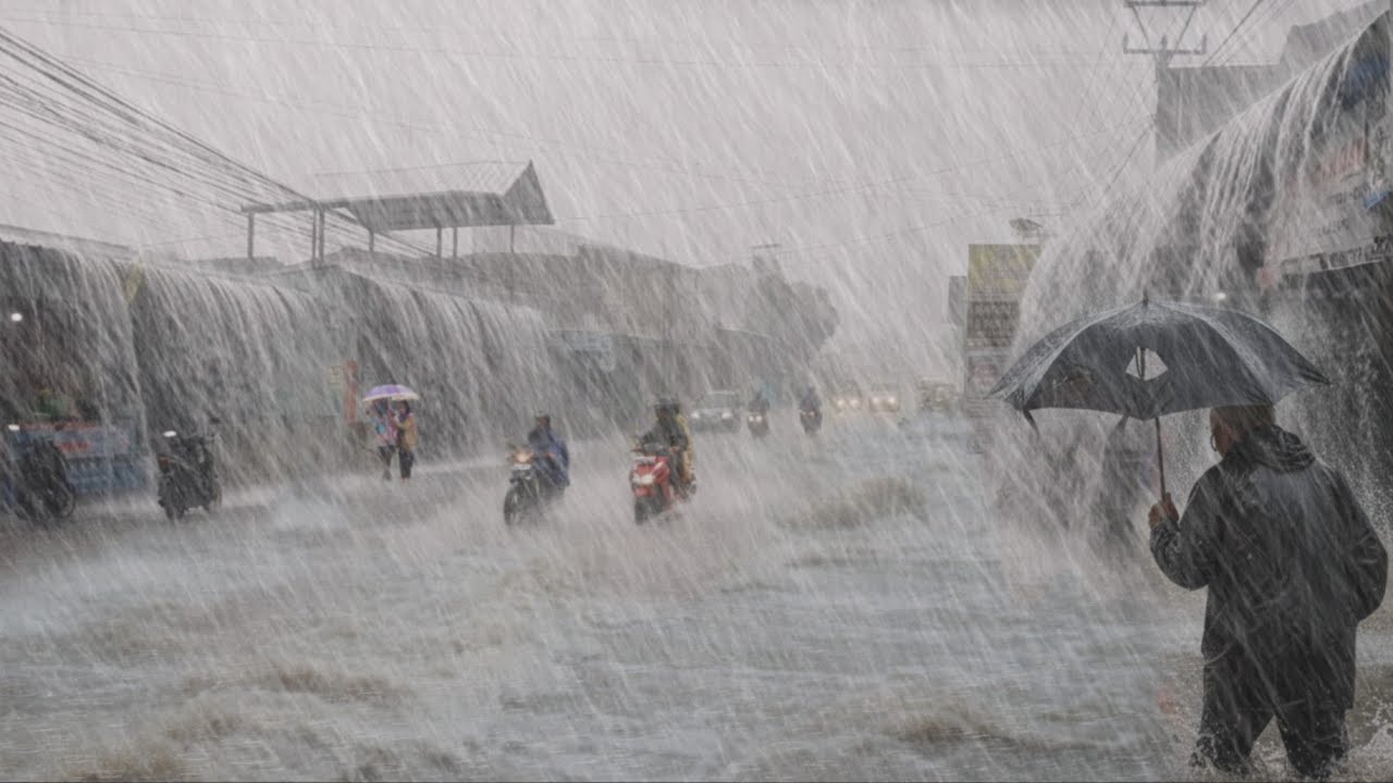EXTREME STORM ALERT‼️ THE WORLD TREMBLES AS BRUTAL RAIN AND STORM RAGE ...