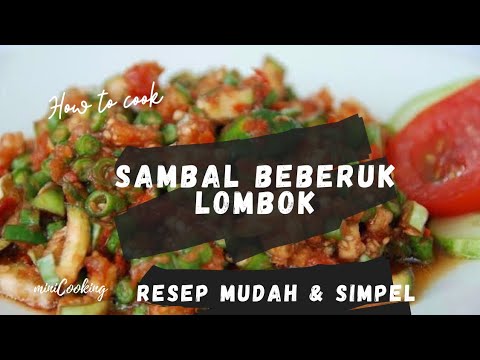 Sambal Beberok Lombok - YouTube