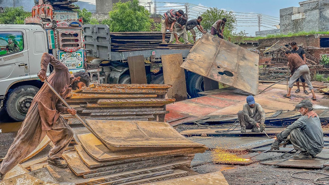 How Ship Plates Become Millions of Nails – Full Factory Process