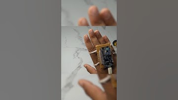 Gesture controlled car #diy #shorts