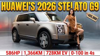 2026 Stelato G9 First Look: Huawei's 586HP Off-Road SUV with 1,366KM Range!