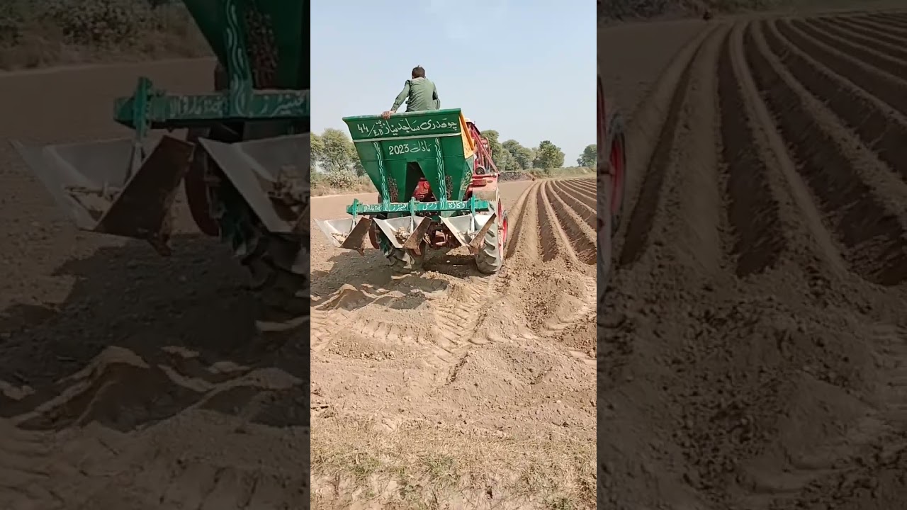 rusi tractor aalu ki machine YouTube